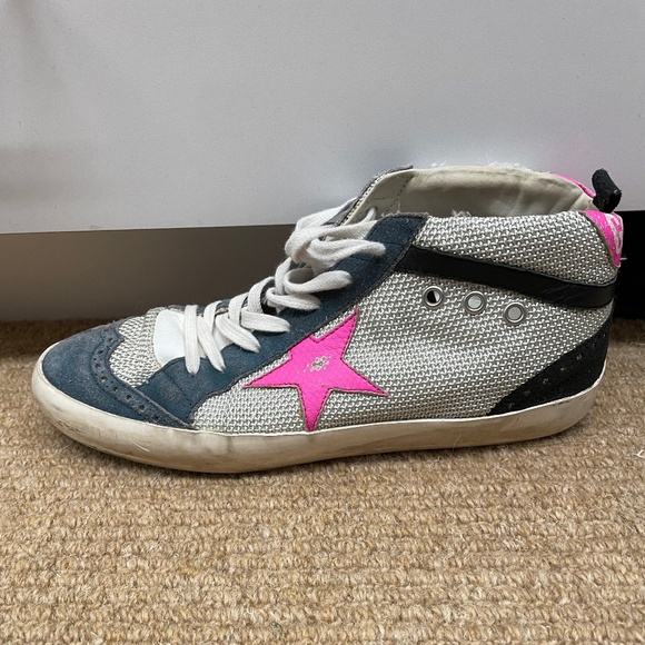 Golden Goose Shoes - Golden Goose Women's Sneakers with Pink Star